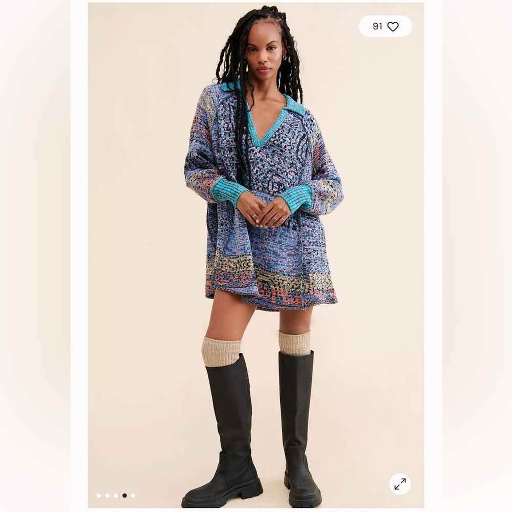 Free People Seasons Of Sun Mini in Ochre Combo Size M